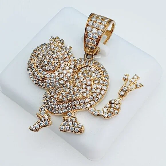 925 Sterling Silver Cubic Zirconia Pendant, UU1P6A6010